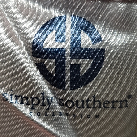 Simply Southern Fleece with Corduroy Chest 3/4 Zip Sweatshirt Top Shirt XXL - Picture 13 of 14